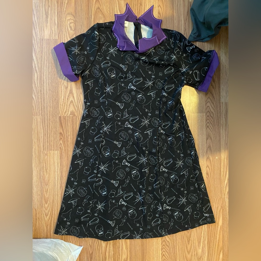 Spirit Halloween Gothic Skater Dress